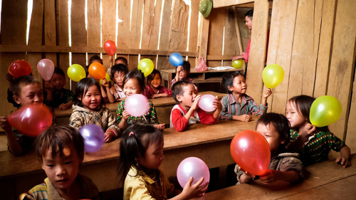Highland fun for children